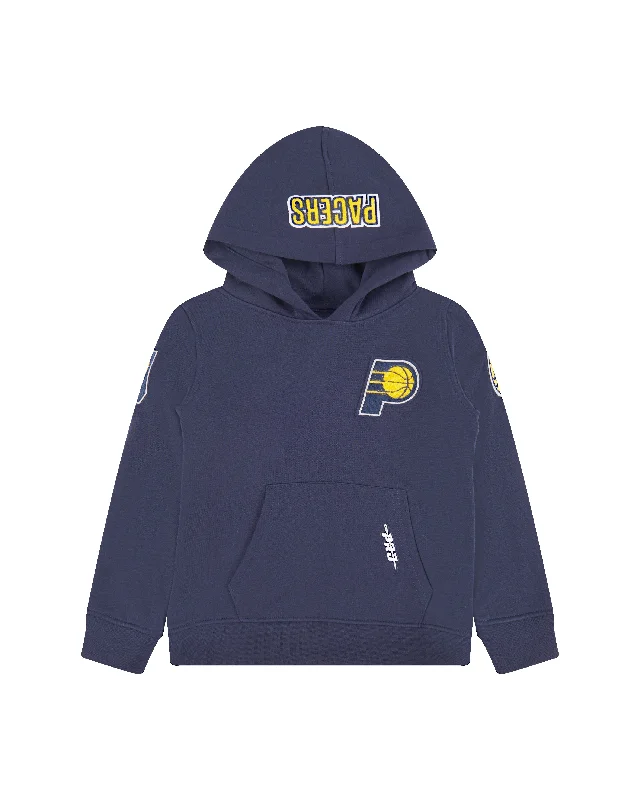 NBA INDIANA PACERS CLASSIC TODDLER BOYS FLC PO HOODIE (MIDNIGHT NAVY)