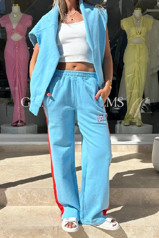 Classic Track Pant Ice Blue