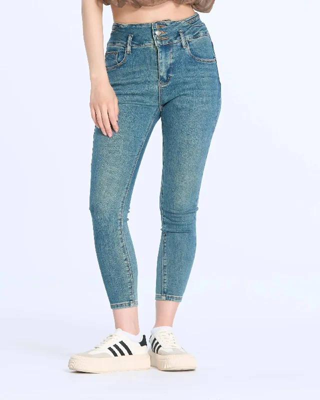 HZ8688 Skinny Tapered Jeans