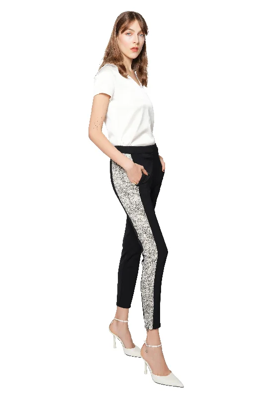 Miss Tang Jacquard Trousers