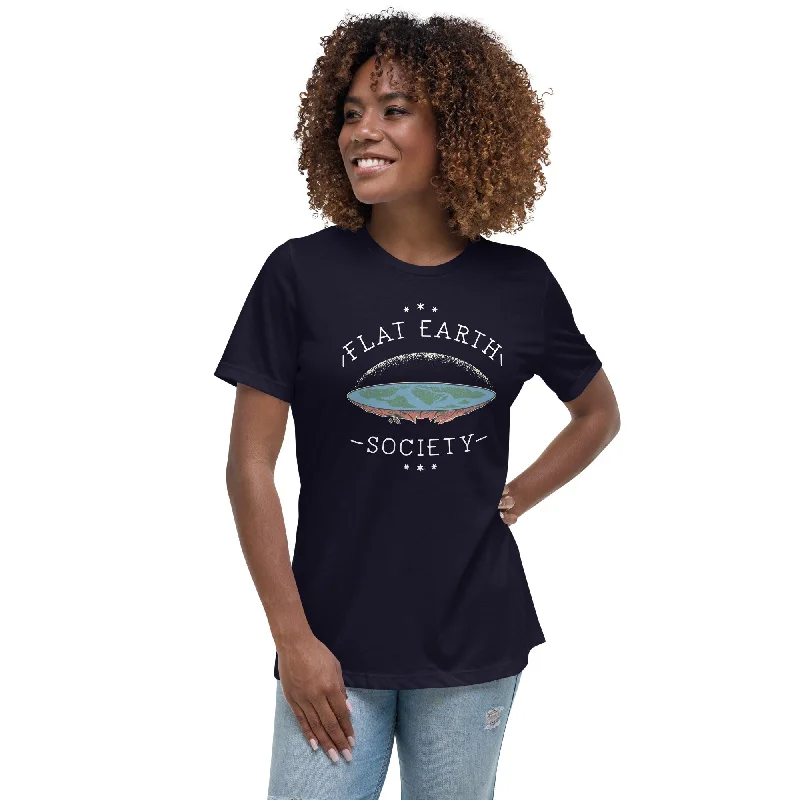 Flat Earth Society - Women's T-Shirt