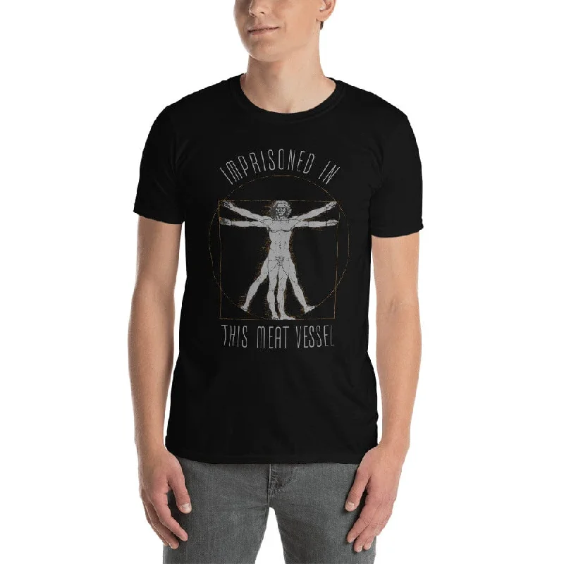 Imprisoned in this meat vessel - Premium T-Shirt