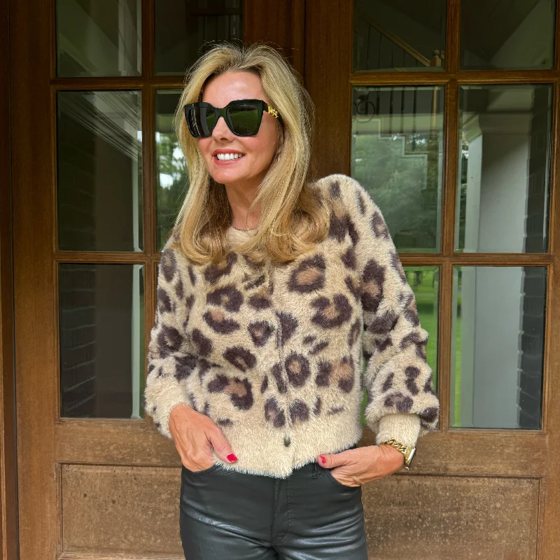 Sheena Sweater | Leopard