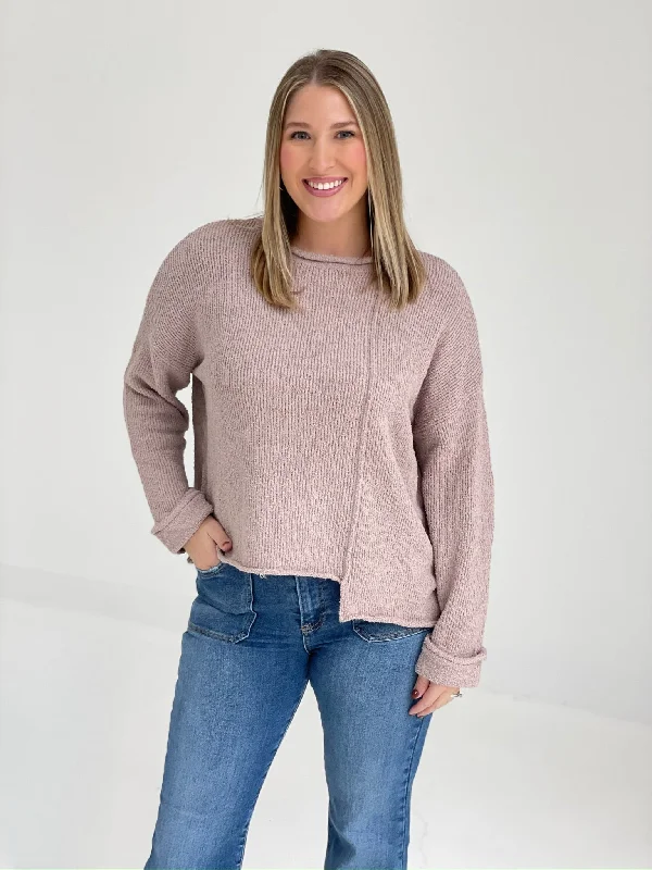 Taking Sides Sweater - Ash Mocha