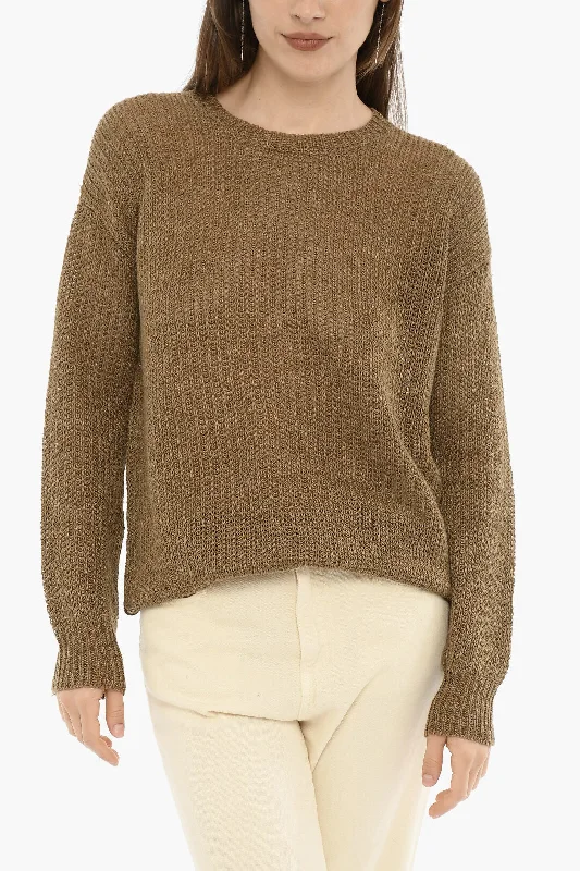 Woolrich Linen Crew-Neck Sweater