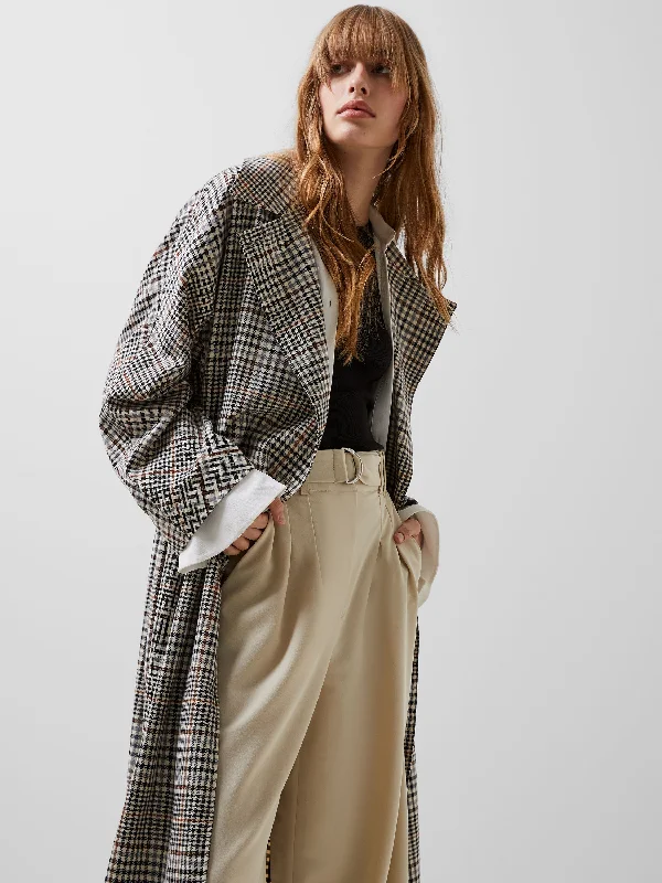 Dandy Check Lightweight Coat