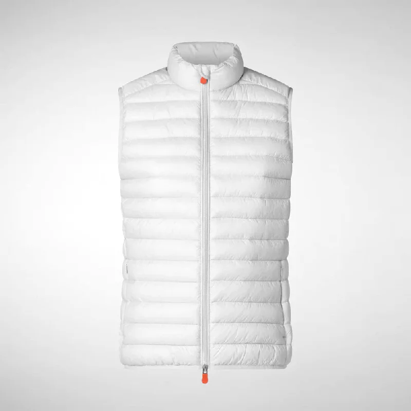 Women's Charlotte Puffer Vest In Off White