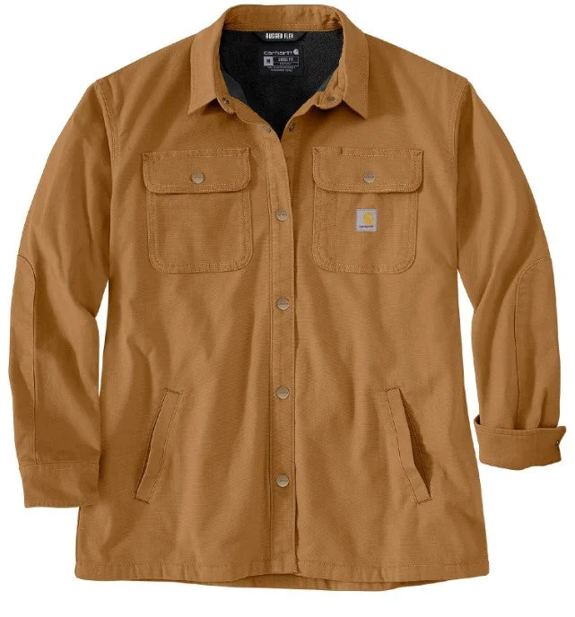 Women's Rugged Flex Loose Fit Canvas Shirt Jacket