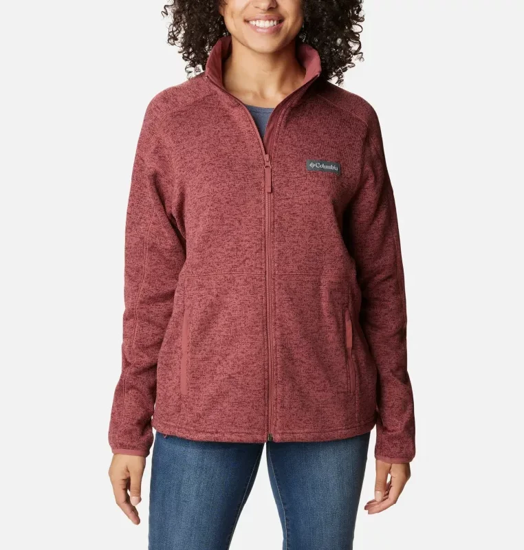 Women's Sweater Weather Fleece Full Zip Jacket