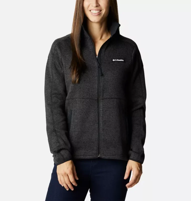 Women's Sweater Weather Fleece Full Zip Jacket